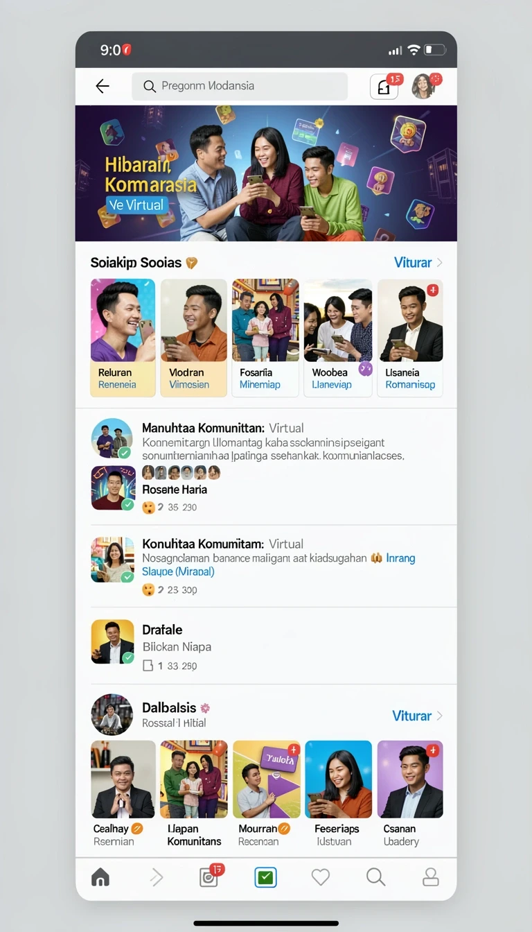Tampilan utama aplikasi Download eshatoto APK untuk Android yang intuitif dan efisien.