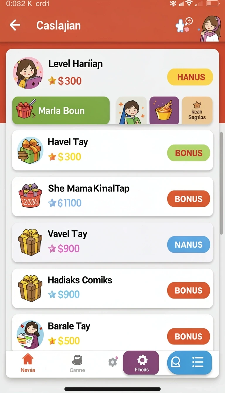 Tampilan utama aplikasi Review Aplikasi rprprp yang intuitif dan efisien.