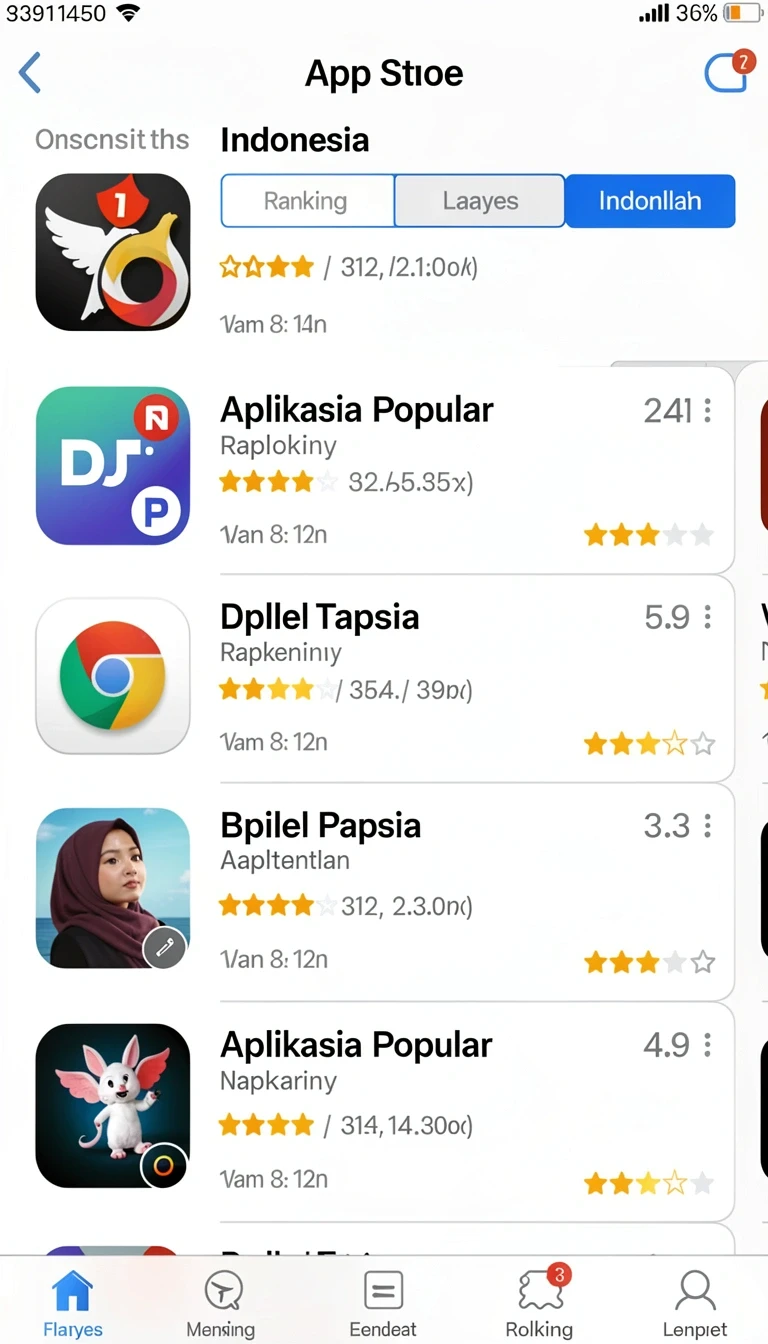 Tampilan utama aplikasi Review Aplikasi wdbos yang intuitif dan efisien.