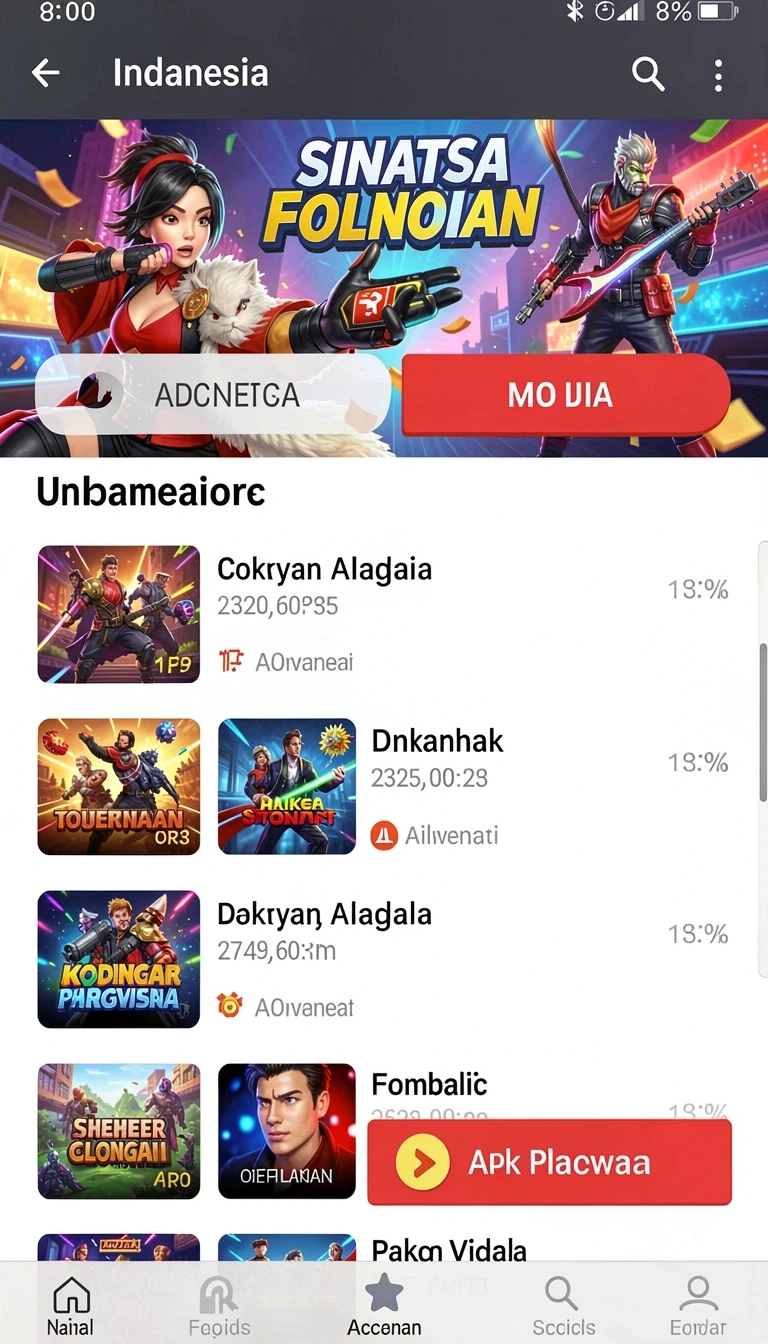 Tampilan utama aplikasi Review Aplikasi rp79 yang intuitif dan efisien.